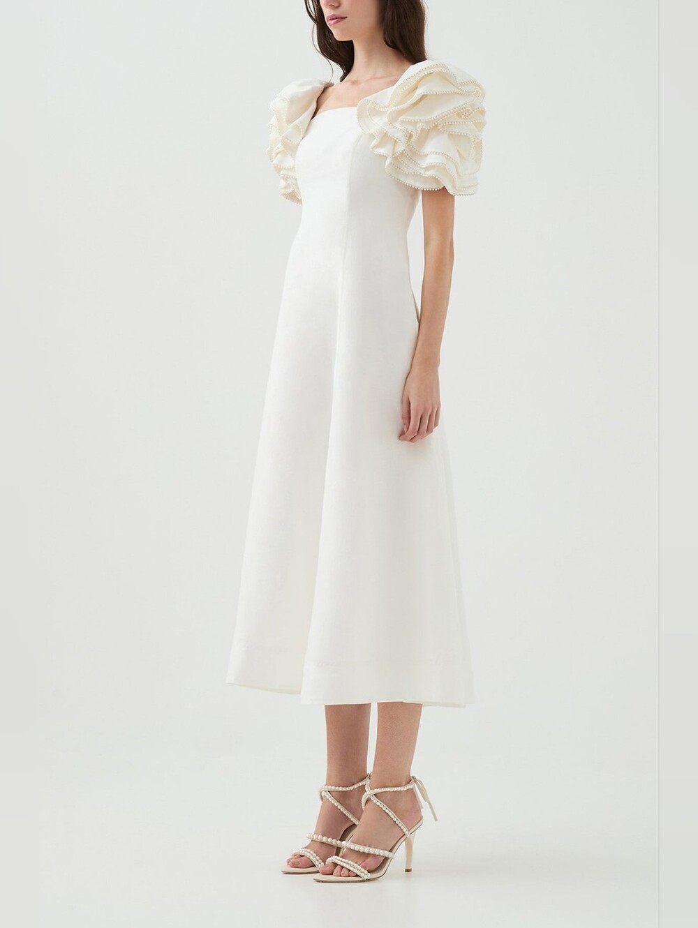 Twyla Midi Dress￼￼￼￼￼￼AJE Twyla Midi Dress Size US 4 - Picture 3 of 9